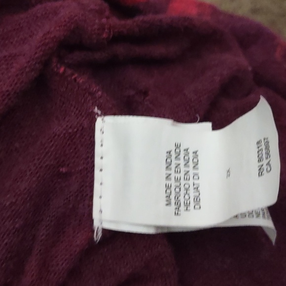 VERY USED LUCKY BRAND FLORAL SHORT SLEEVE PINK AND PURPLE SIZE 2X - Picture 13 of 16